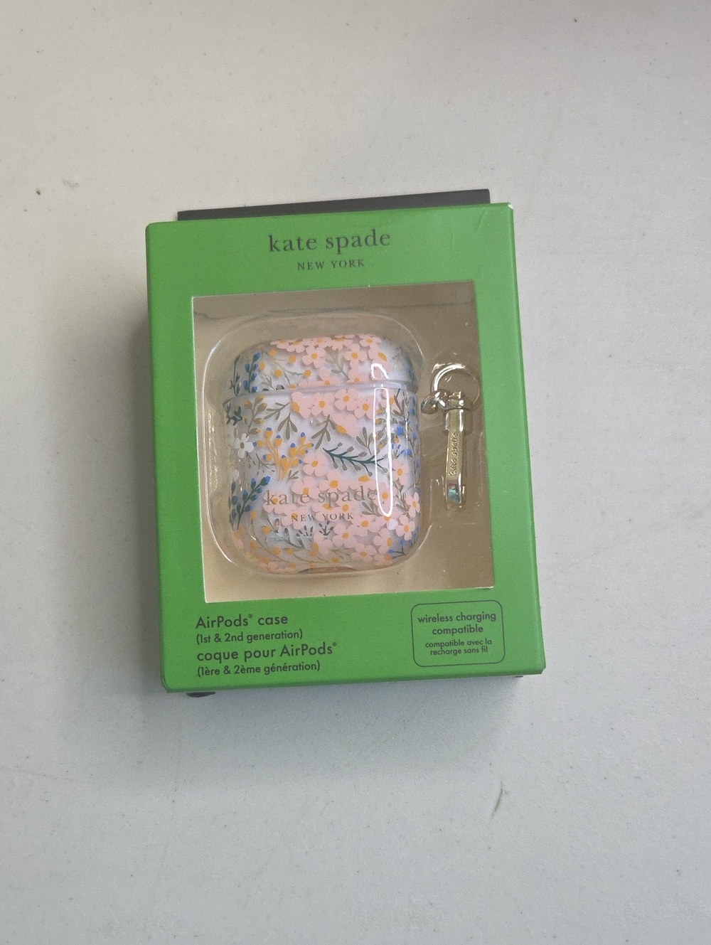 kate spade floral AirPods case - Pink, Yellow & Green